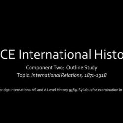 Aice international history paper 2