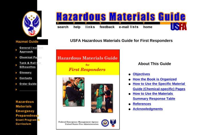 Hazardous materials for first responders 6th edition